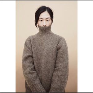 ZARA WOOL ALPACA SWEATER Size S